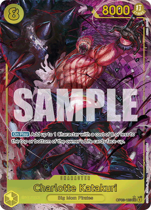 Charlotte Katakuri (Character) (OP03-123) (PRB01 Reprint) (SEC) (Alternate Art)