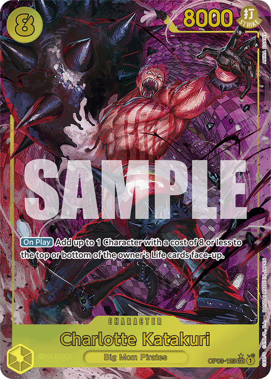Charlotte Katakuri (Character) (OP03-123) (PRB01 Reprint) (SEC) (Alternate Art)