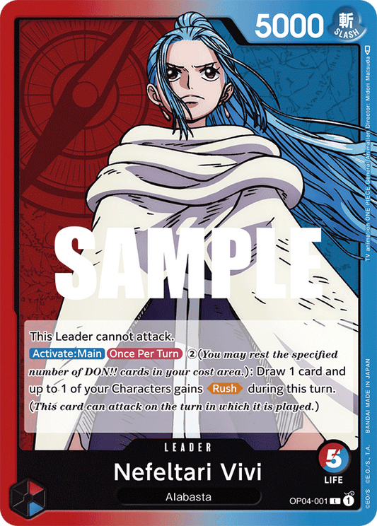 Nefeltari Vivi (Leader) (OP04-001)