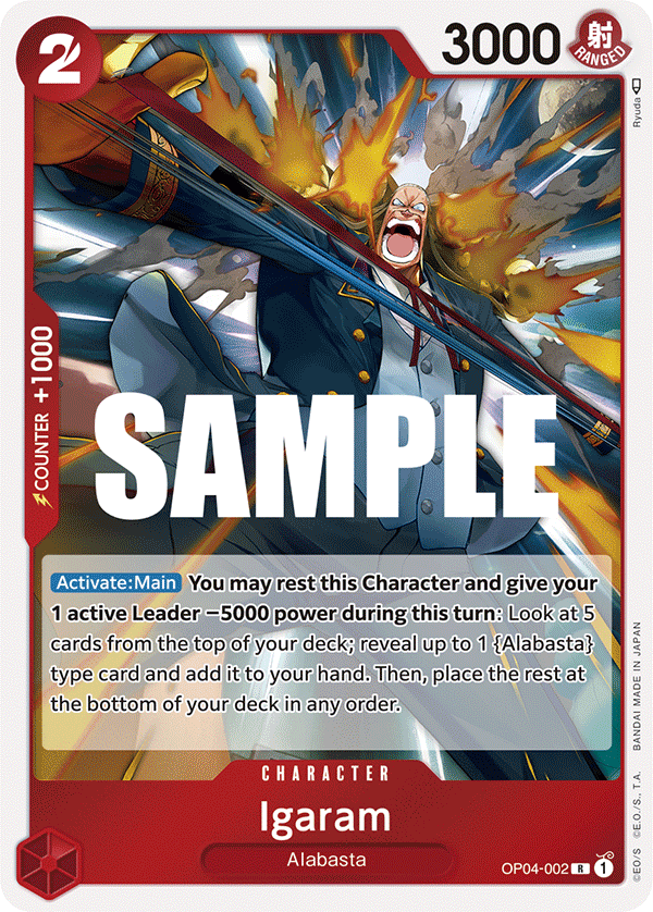 Igaram (Character) (OP04-002) (R)