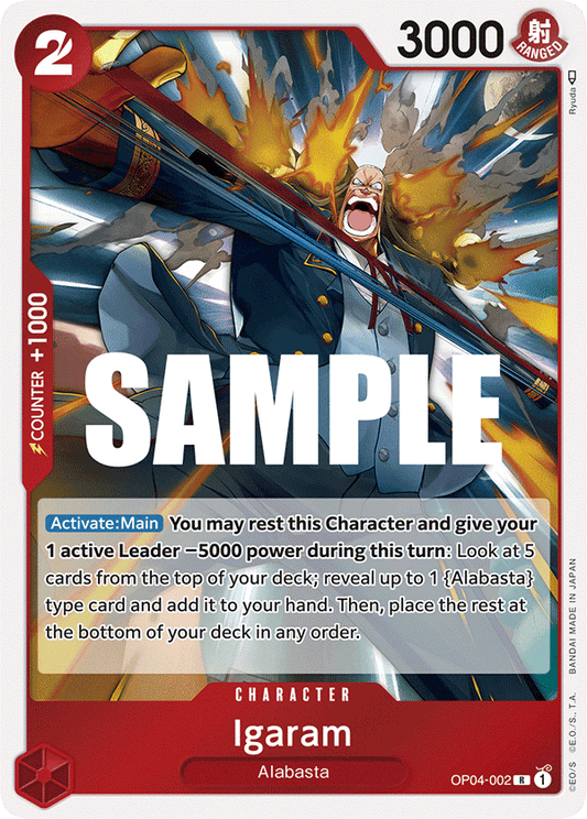 Igaram (Character) (OP04-002) (R)