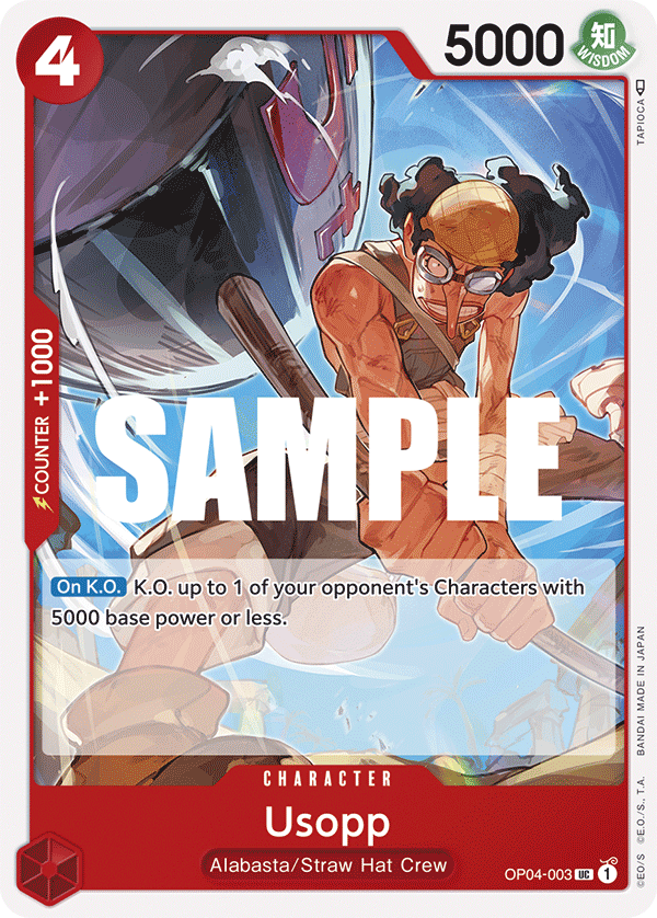 Usopp (Character) (OP04-003)