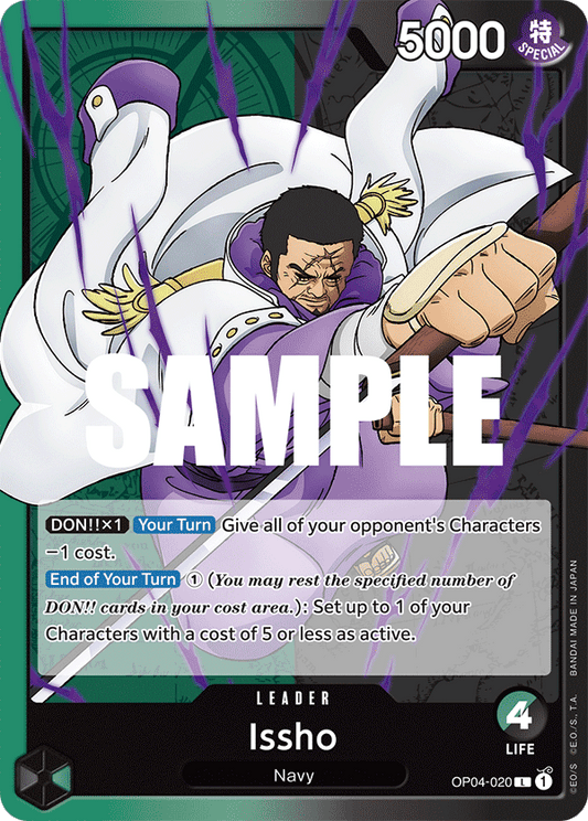 Issho (Character) (OP04-020) (SR)