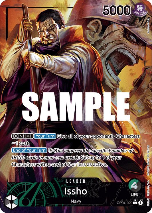 Issho (Character) (OP04-020) (SR) (Alternate Art)
