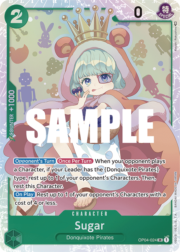 Sugar (Character) (OP04-024) (SR)