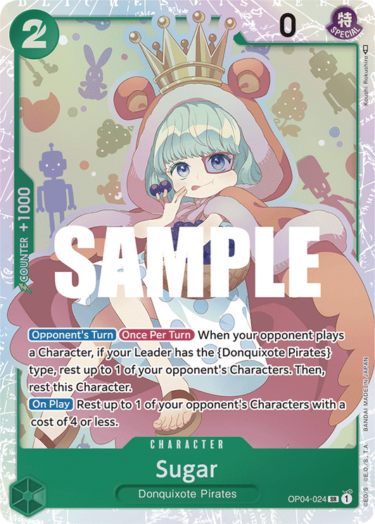 Sugar (Character) (OP04-024) (SR)