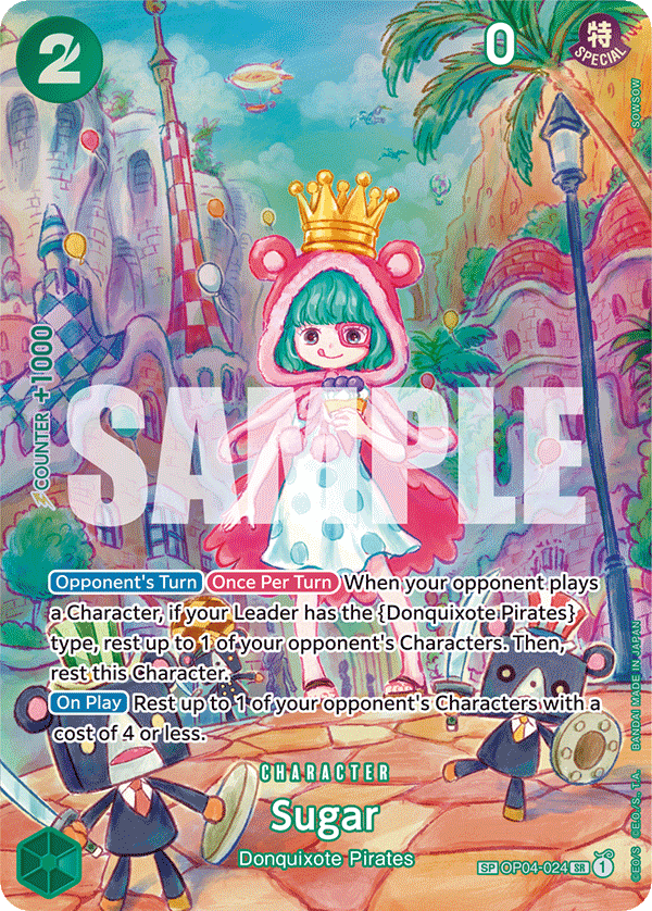 Sugar (Character) (OP04-024) (SP)