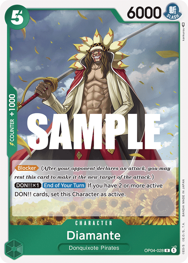Diamante (Character) (OP04-028) (R)
