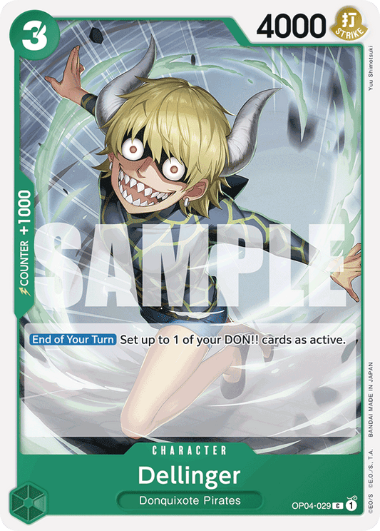 Dellinger (Character) (OP04-029) (PRB01 Reprint) (C)