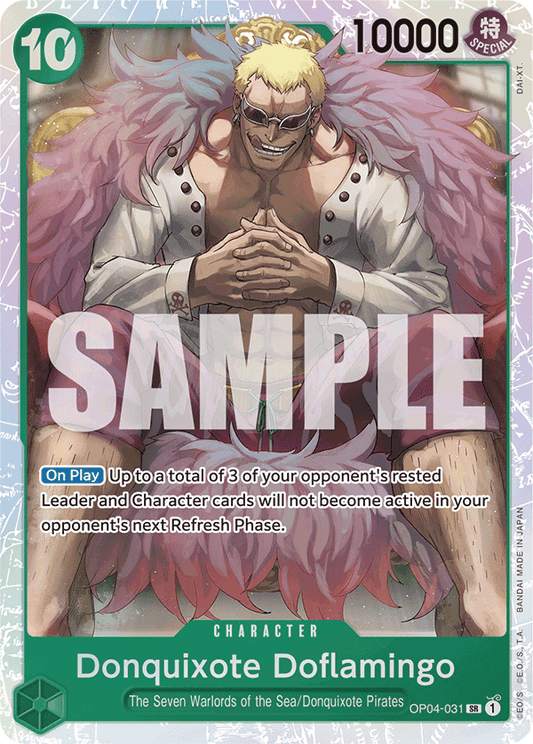 Donquixote Doflamingo (Character) (OP04-031) (PRB01 Reprint) (SR)