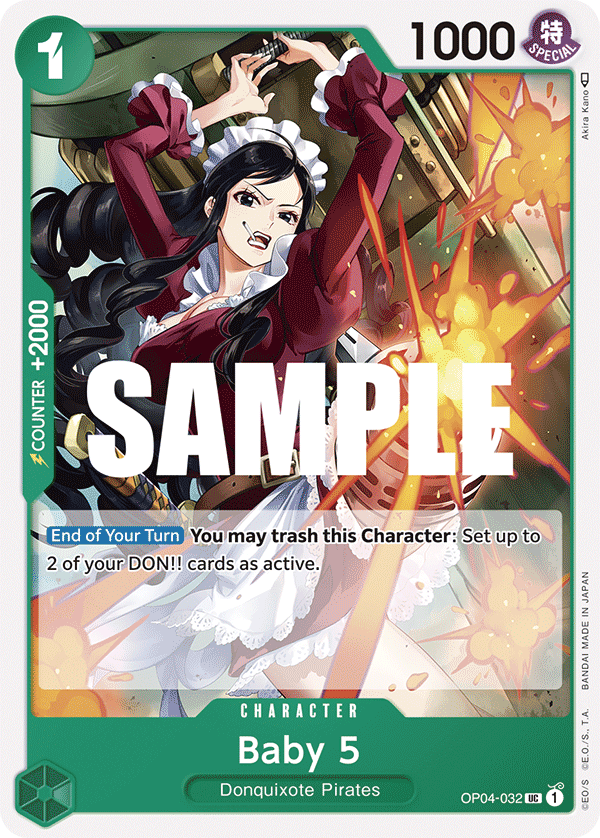 Baby 5 (Character) (OP04-032) (UC)