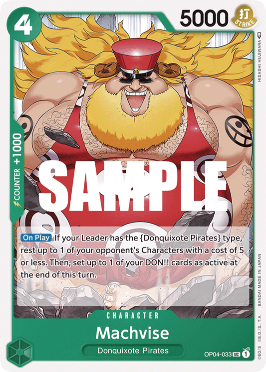 Machvise (Character) (OP04-033)