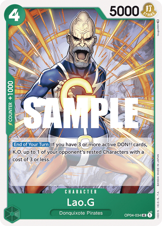 Lao G (Character) (OP04-034)