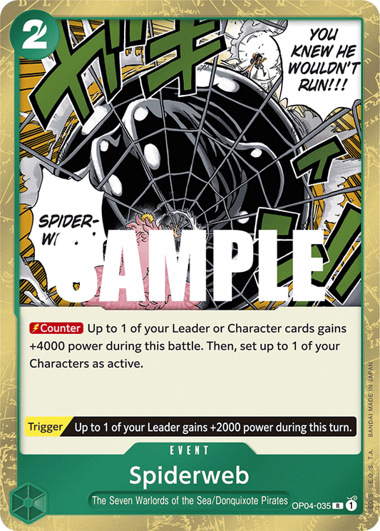 Spiderweb (Event) (OP04-035)