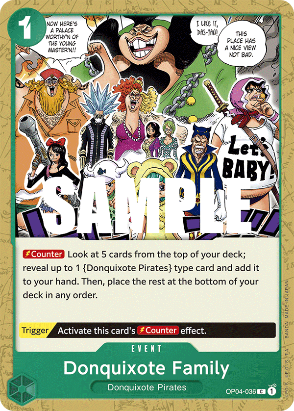 Donquixote Family (Event) (OP04-036)