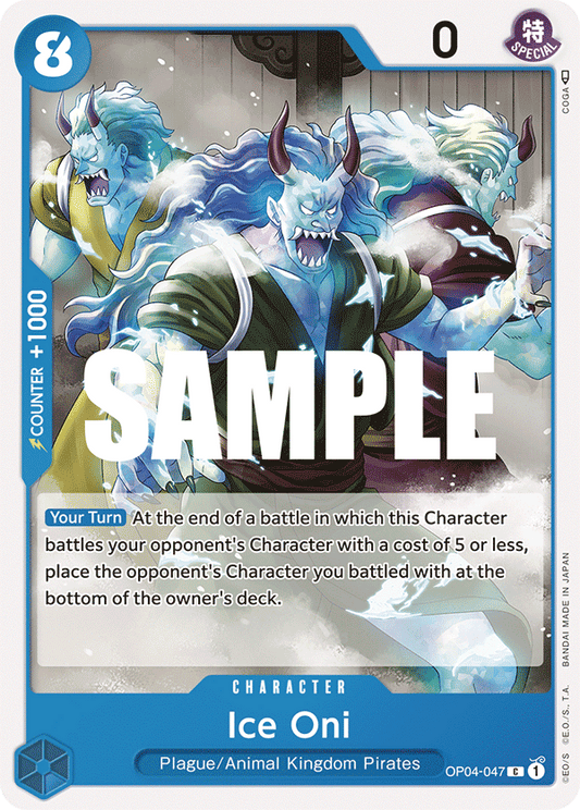 Ice Oni (Character) (OP04-047)