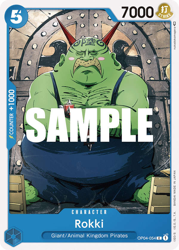 Rokki (Character) (OP04-054)