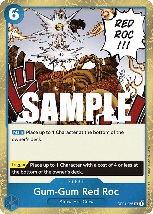 Gum-Gum Red Roc (Event) (OP04-056)