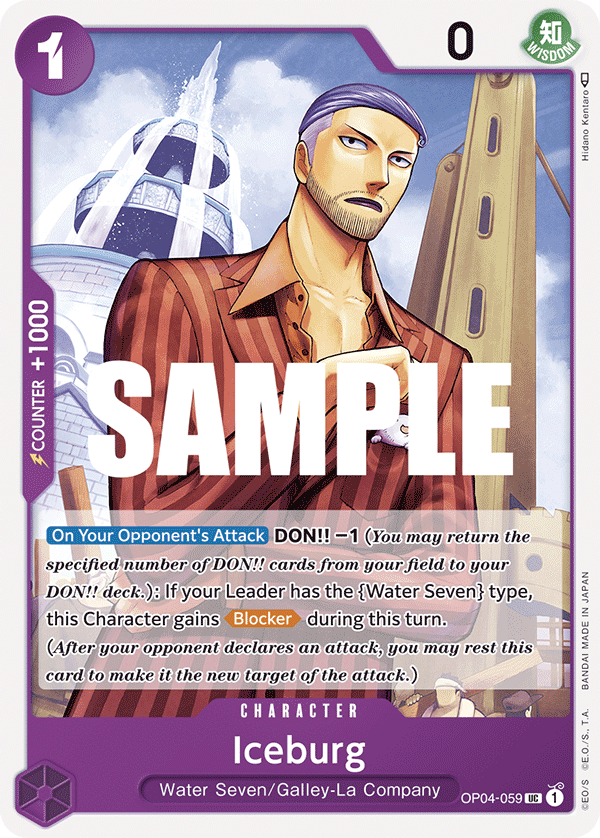 Iceburg (Character) (OP04-059)