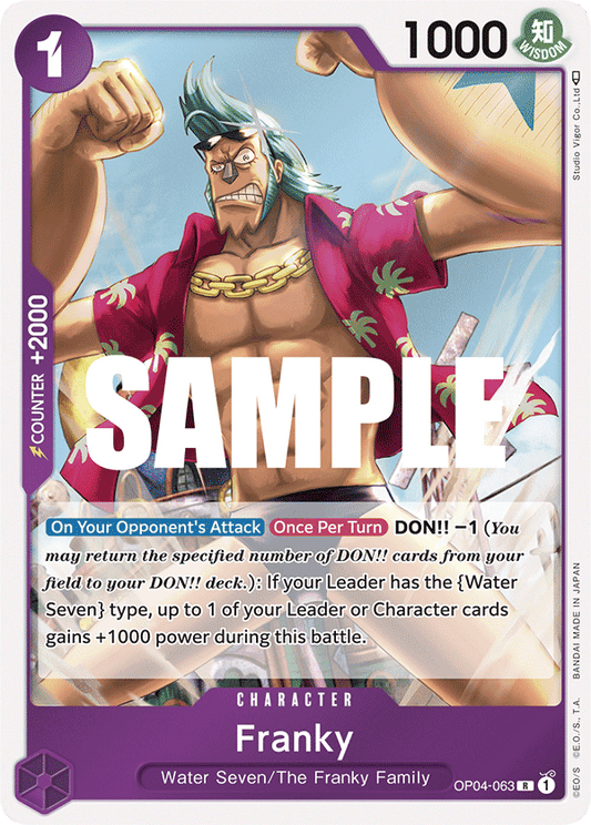 Franky (Character) (OP04-063) (R)