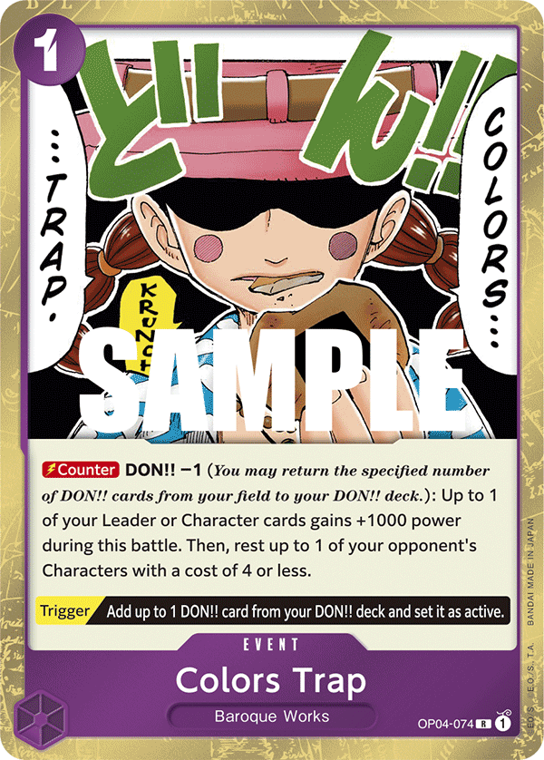 Colors Trap (Event) (OP04-074) (R)