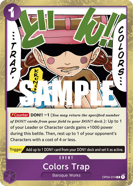Colors Trap (Event) (OP04-074) (R)