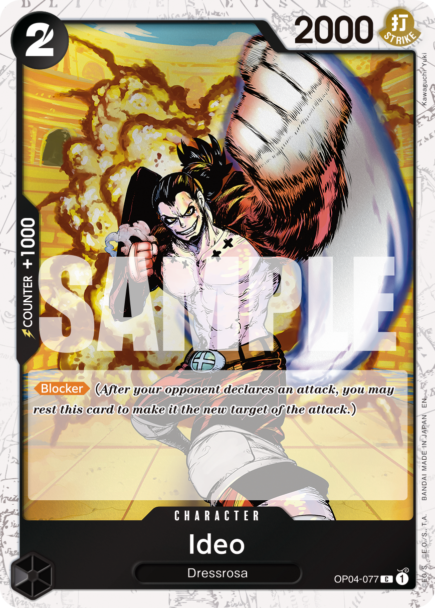 Ideo (Character) (OP04-077) (C) (FOIL) (PRB02)