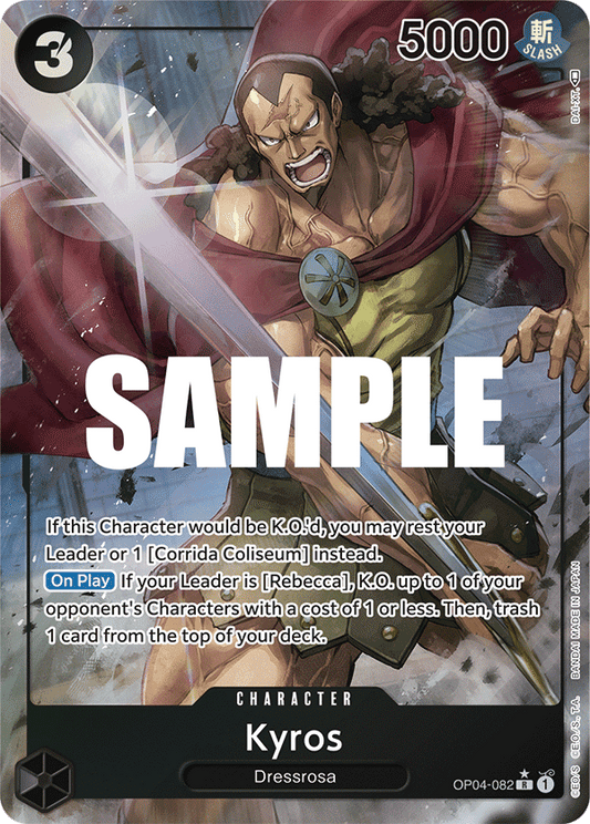 Kyros (Charcter) (OP04-082) (Alternate Art)