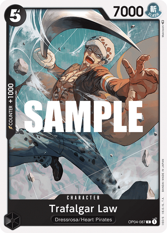 Trafalgar Law (Charcter) (OP04-087) (C)