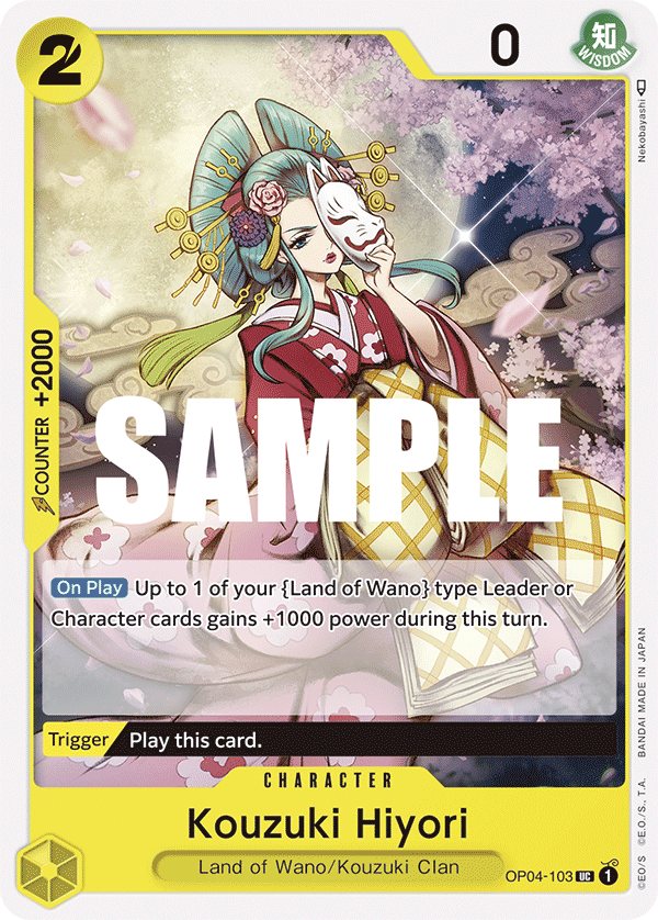 Kouzuki Hiyori (Character) (OP04-103)