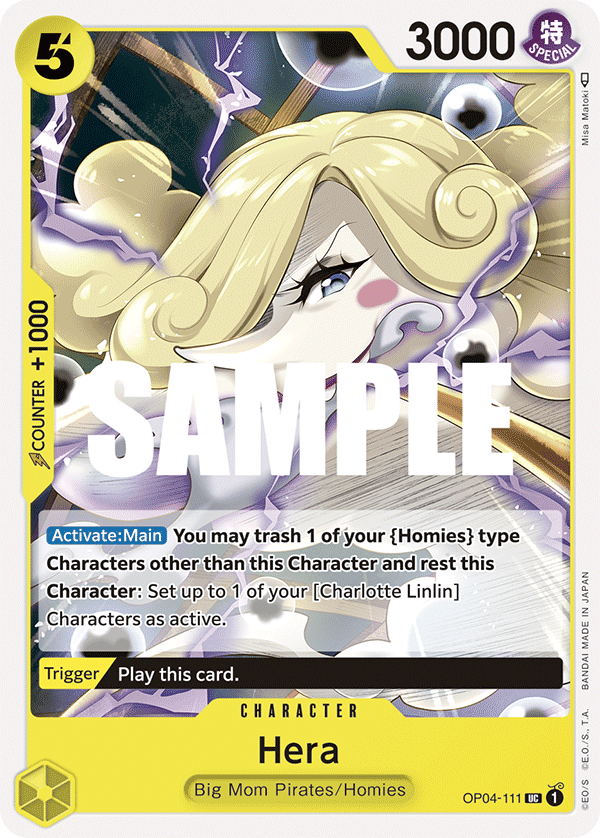 Hera (Character) (OP04-111)