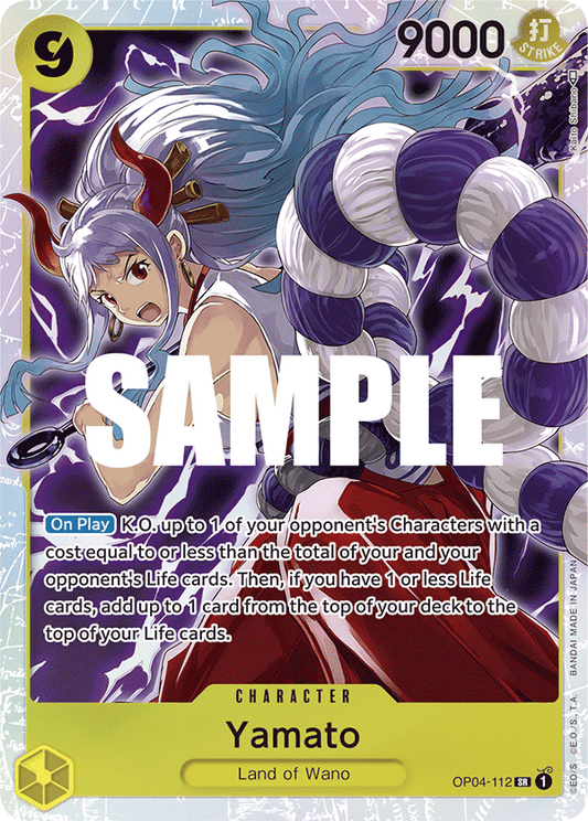 Yamato (Character) (OP04-112) (SR)