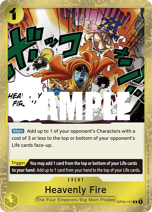Heavenly Fire (Event) (OP04-117) (R)