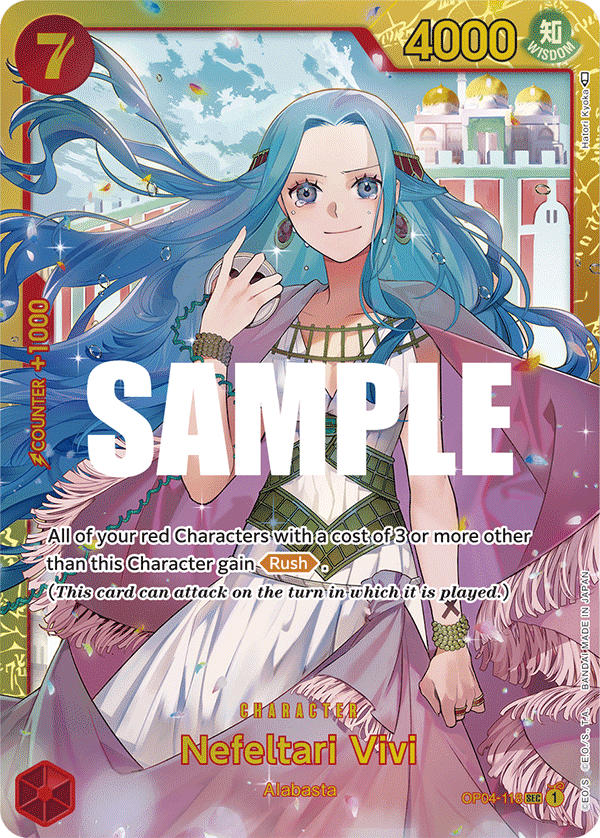 Nefeltari Vivi (Character) (OP04-118) (SEC)