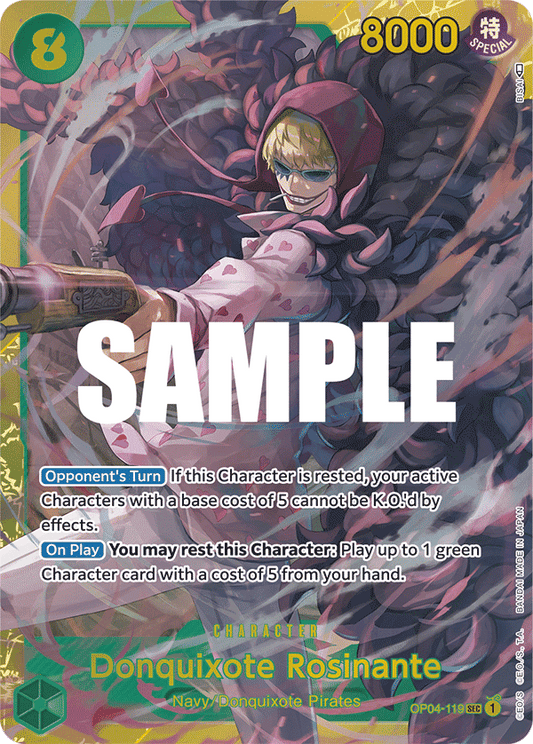 Donquixote Rosinante (Character) (OP04-119) (SEC)