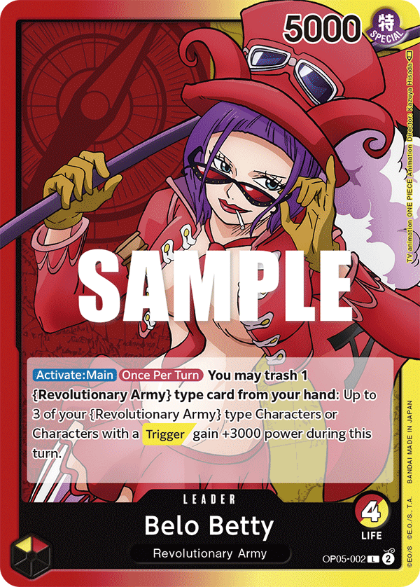 Belo Betty (Leader) (OP05-002)