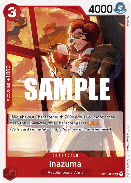 Inazuma (Character) (OP05-003) (UC)