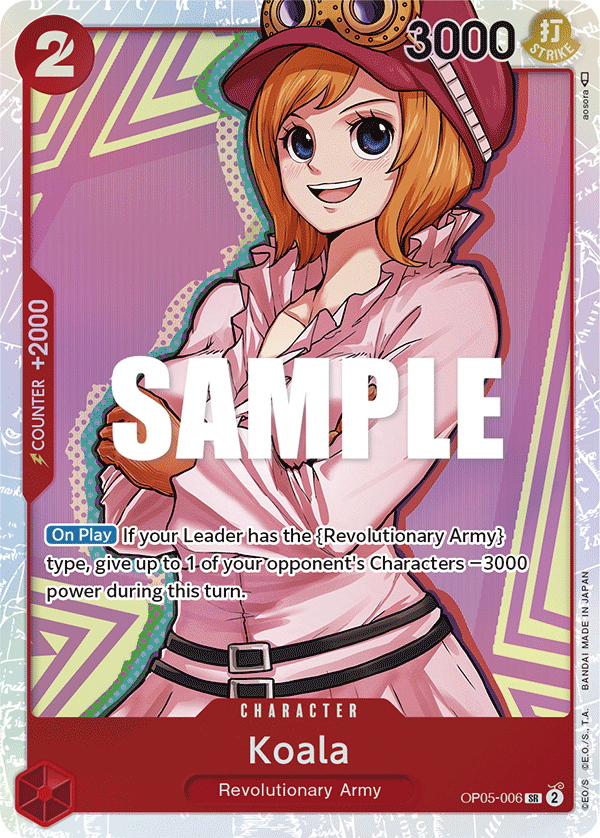 Koala (Character) (OP05-006) (SR)
