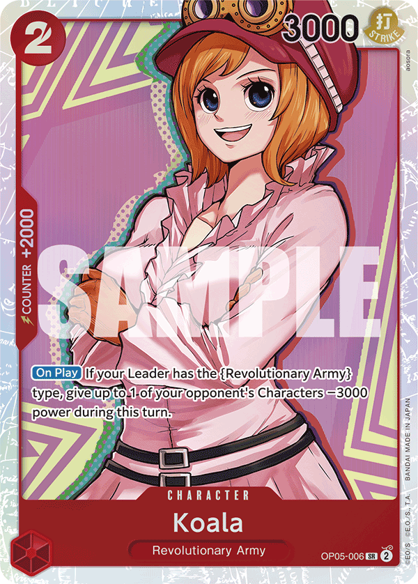 Koala (Character) (OP05-006) (PRB01 Reprint) (SR)