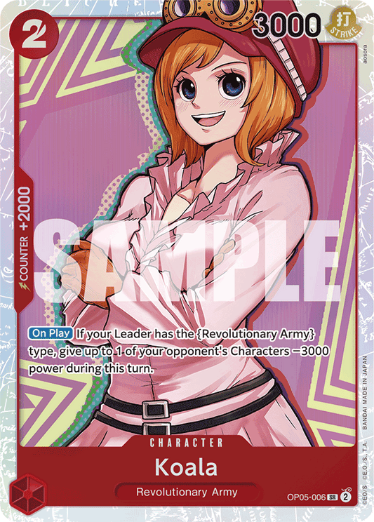 Koala (Character) (OP05-006) (PRB01 Reprint) (SR)