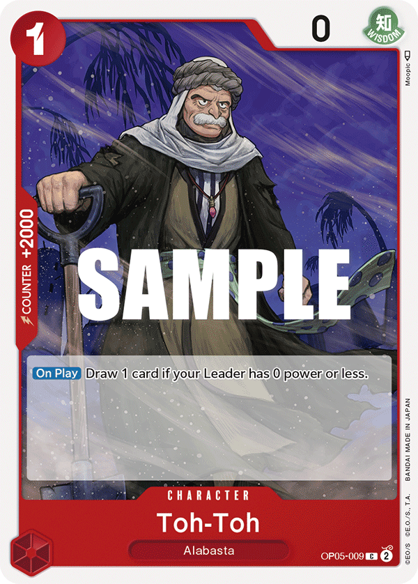 Toh-Toh (Character) (OP05-009) (C)