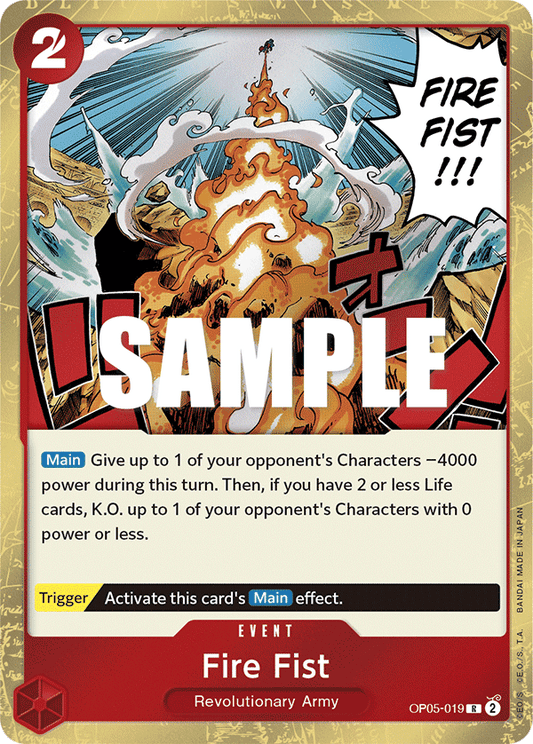 Fire Fist (Event) (OP05-019) (R)