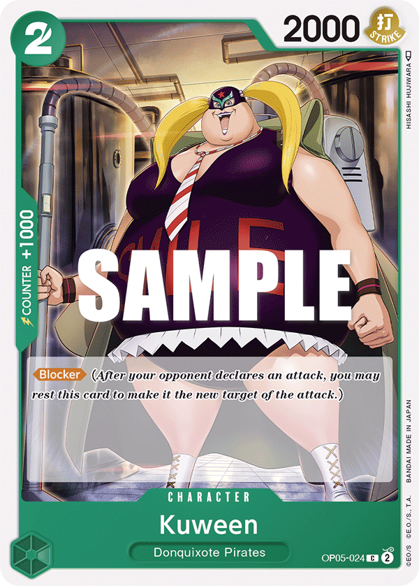 Kuween (Character) (OP05-024) (C)