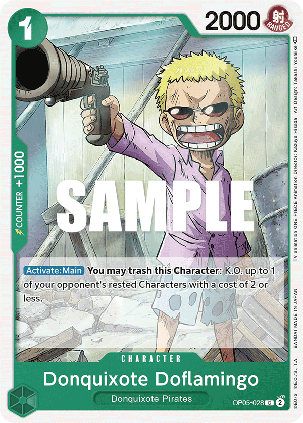 Donquixote Doflamingo (Character) (OP05-028) (C)