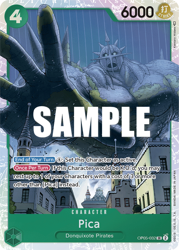 Pica (Character) (OP05-032) (SR)