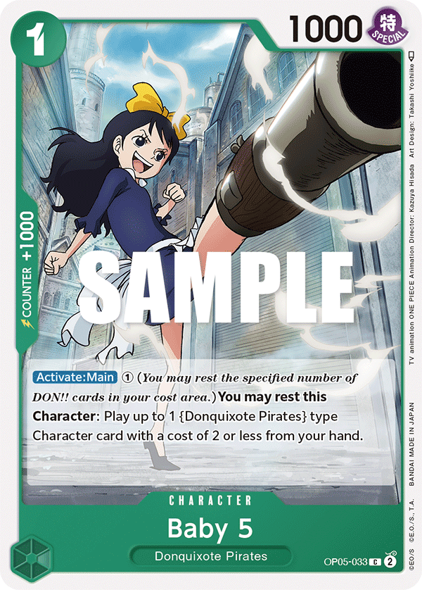 Baby 5 (Character) (OP05-033) (C)