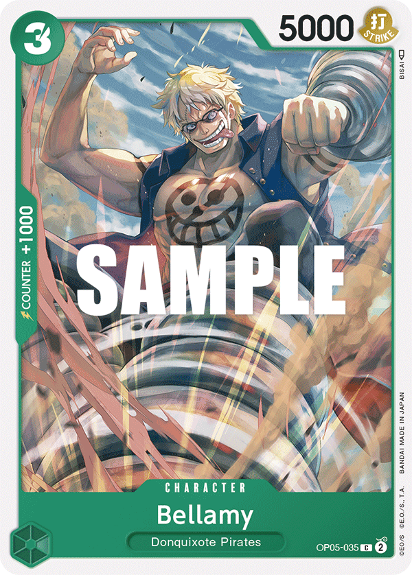 Bellamy (Character) (OP05-035) (C)