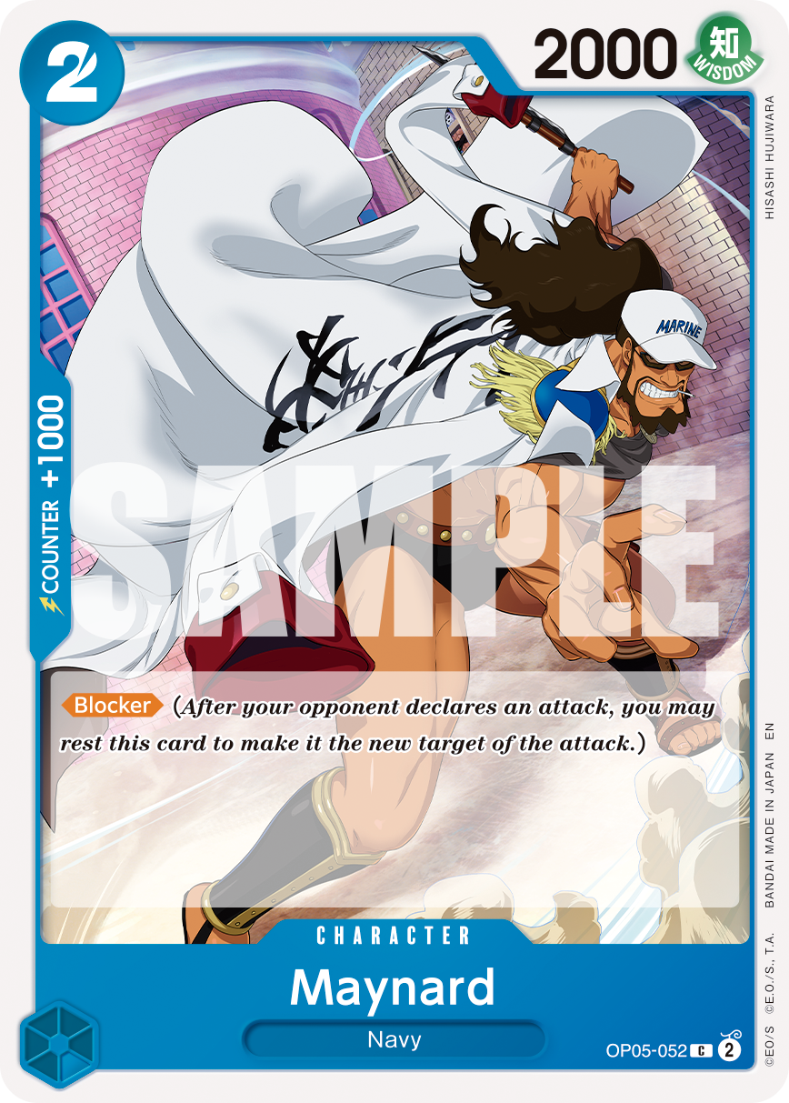 Maynard (Character) (OP05-052) (C) (NON-FOIL) (PRB02)