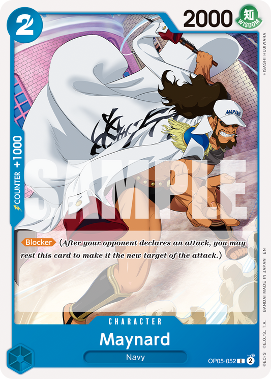 Maynard (Character) (OP05-052) (C) (NON-FOIL) (PRB02)