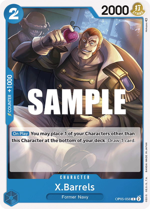 X Barrels (Charcter) (OP05-056) (C)